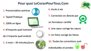 Lire le Coran pour tous avec Tajwid en ligne